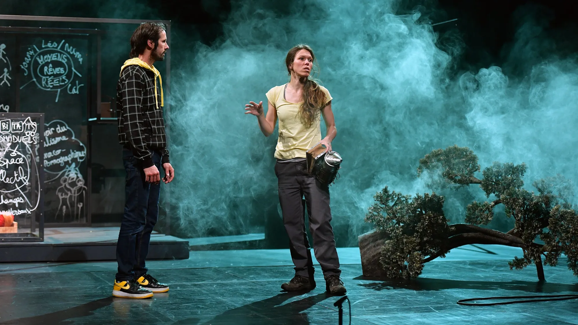 Nous qui habitons vos ruines - Marie Lamachère, Barbara Métais-Chastanier © Marc Ginot