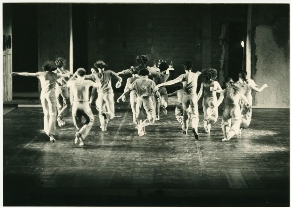 Red Notes, Andy De Groat, 1980 © Christiane Robin, Médiathèque du CN D – Fonds Andy De Groat
