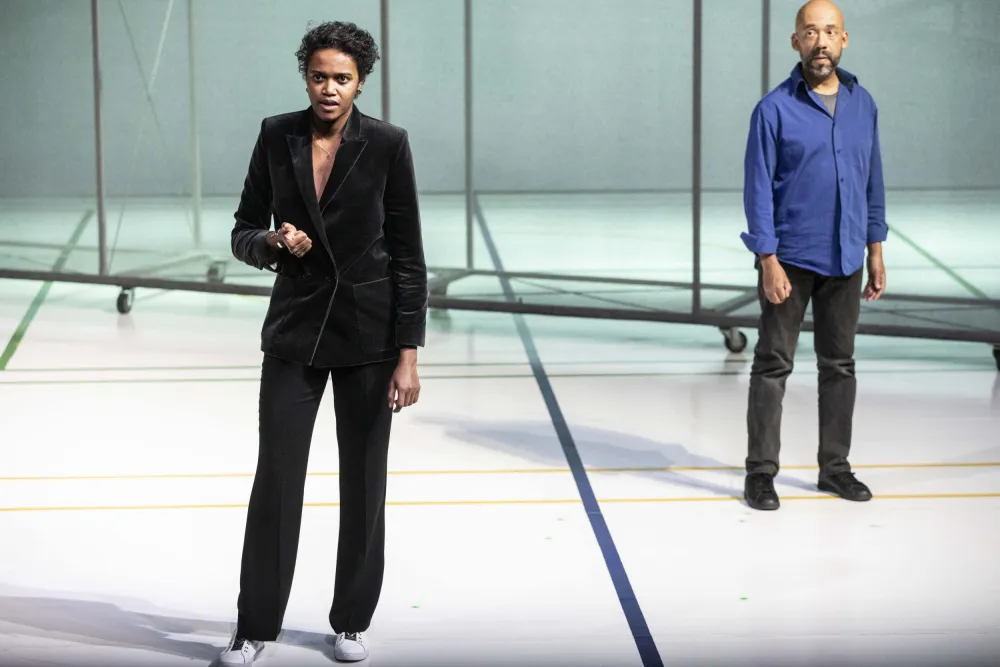 Ce qu’il faut dire - Stanislas Nordey — Leonora Miano © Jean-Louis Fernandez