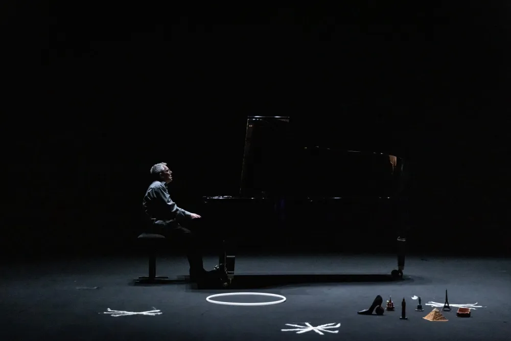 La Femme au marteau - Silvia Costa et Marino Formenti © Simon Gosselin