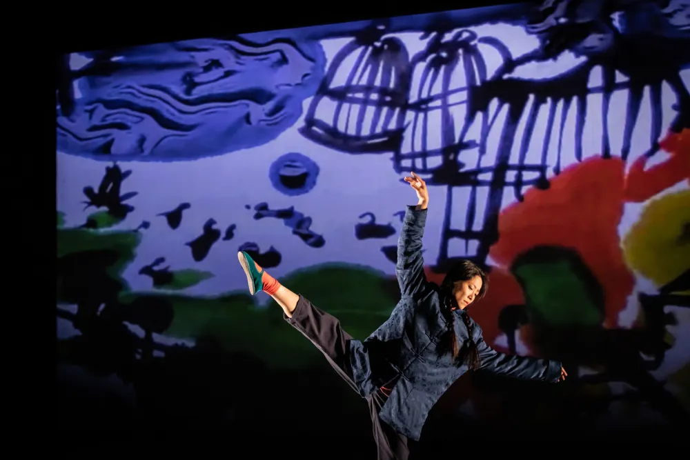 Le petit garde rouge - François Orsoni et Chen Jiang Hong © Simon Gosselin