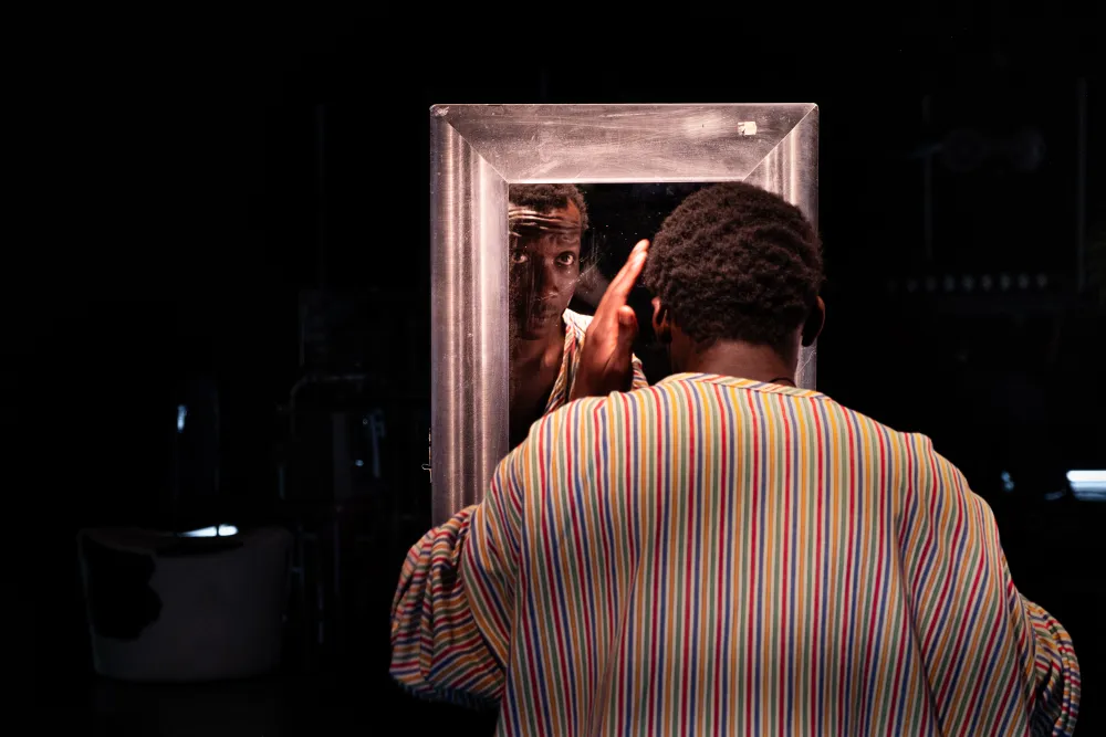 Photo de répétitions · Barber Shop Chronicles © Stef Stessel
